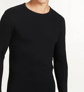 Maglia manica lunga girocollo ragno caldo cotone