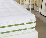 Topper letto imbottito 900gsm Biancaluna – Morbido e Traspirante per 1, 1 piazza e mezza o 2 posti