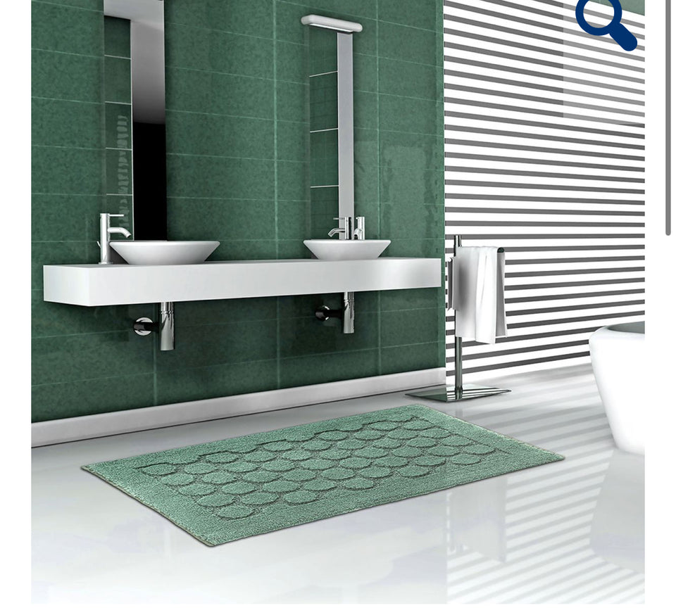 Tappeto foglia bagno