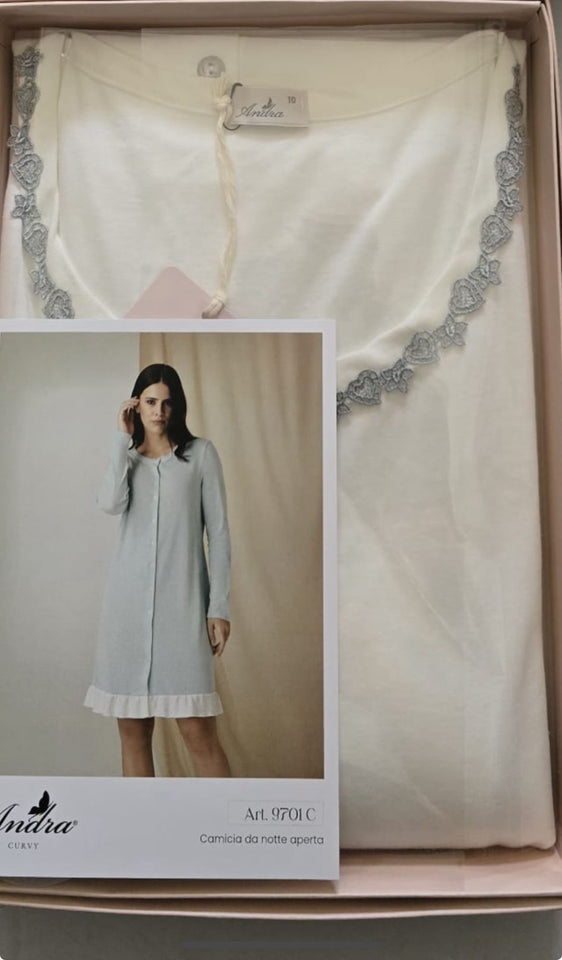 Camicia partoriente aperta andra calibrata