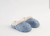 Pantofola donna in gomma con pelliccia noidinotte