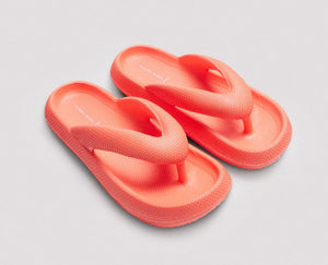 Infradito da spiaggia con dita antiscivolo leggere extra comfort corallo di gomma 86195
