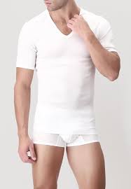 t-shirt filo di scozia perofil a v 321