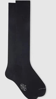Calze lunghe uomo chiffon  tinta unita Gallo 113832