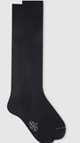 Calze lunghe uomo chiffon  tinta unita Gallo 113832