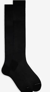 Calze lunghe uomo chiffon  tinta unita Gallo 113832
