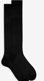 Calze lunghe uomo chiffon  tinta unita Gallo 113832